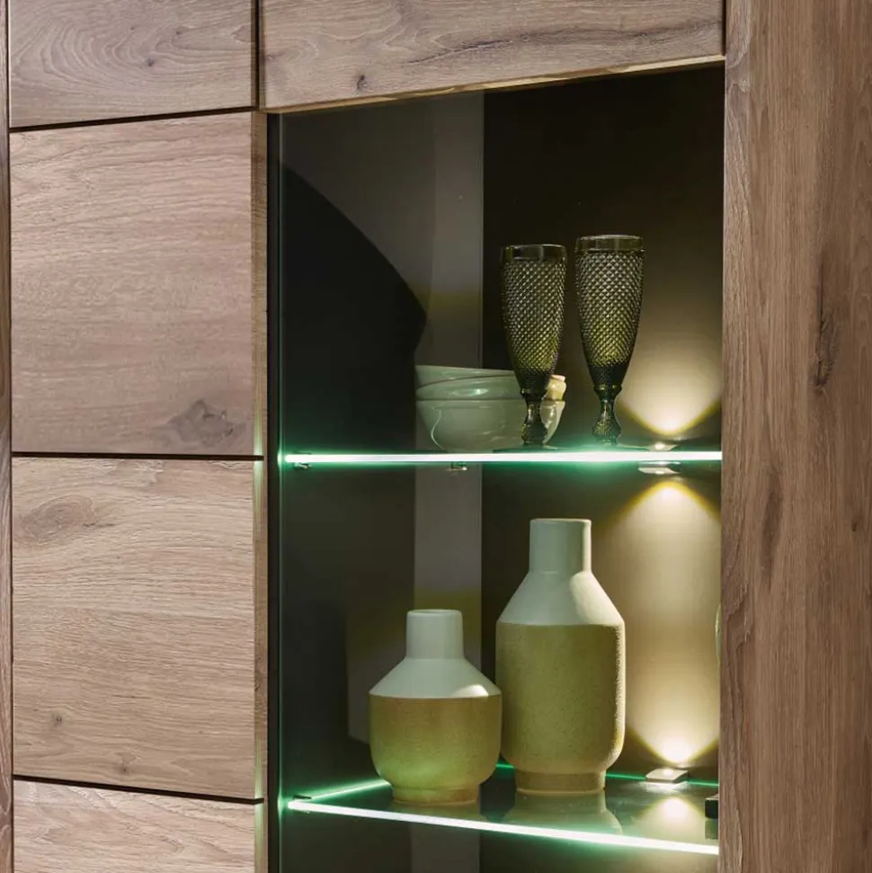 Wohnzimmer Vitrinenschrank Griffin