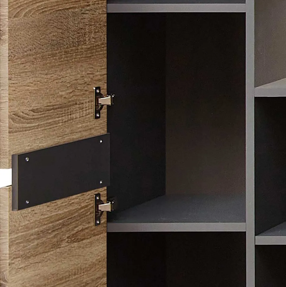 Wohnzimmer Vitrinenschrank Griffin