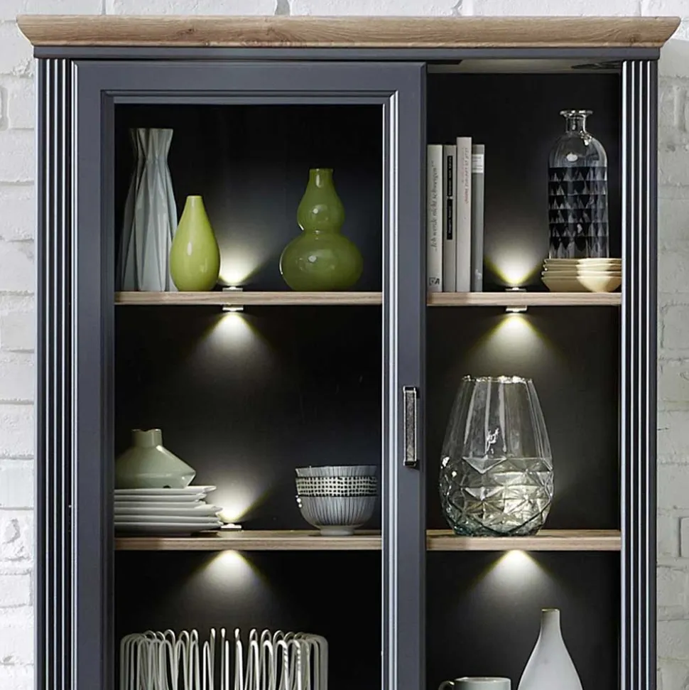 Wohnzimmer Vitrinenschrank Valgura