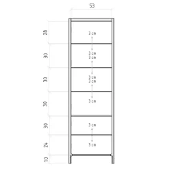 Wohnzimmerschrank Koropi