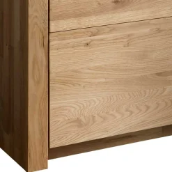Wohnzimmervitrine Wildeiche Divrina