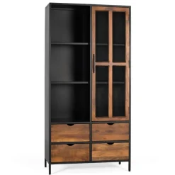 Wohnzimmervitrinenschrank Aniela