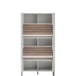 Wohnzimmervitrinenschrank modern Polar