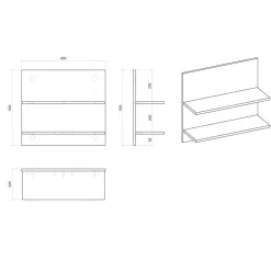 140x200 cm Bett Studiana