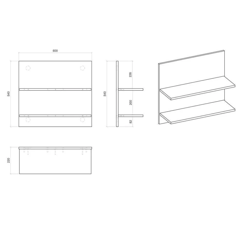 140x200 cm Bett Studiana