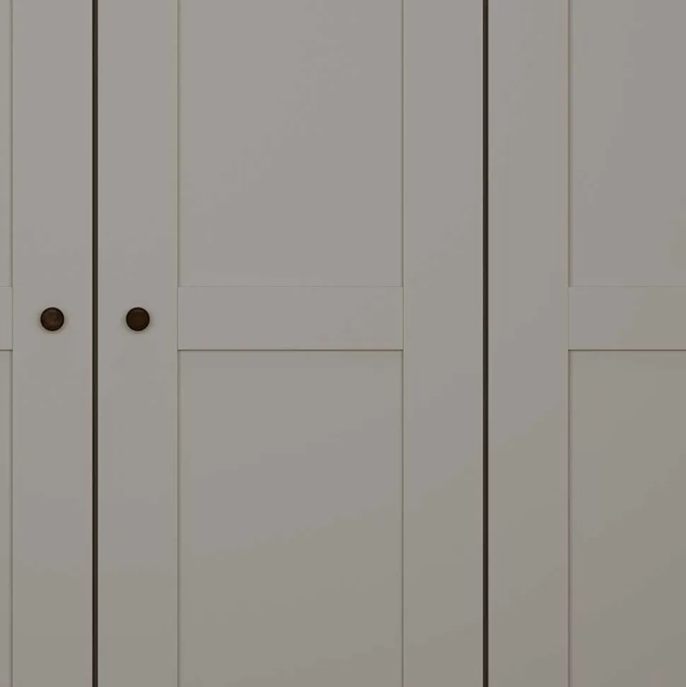 XL Drehtüren Kleiderschrank Saconso