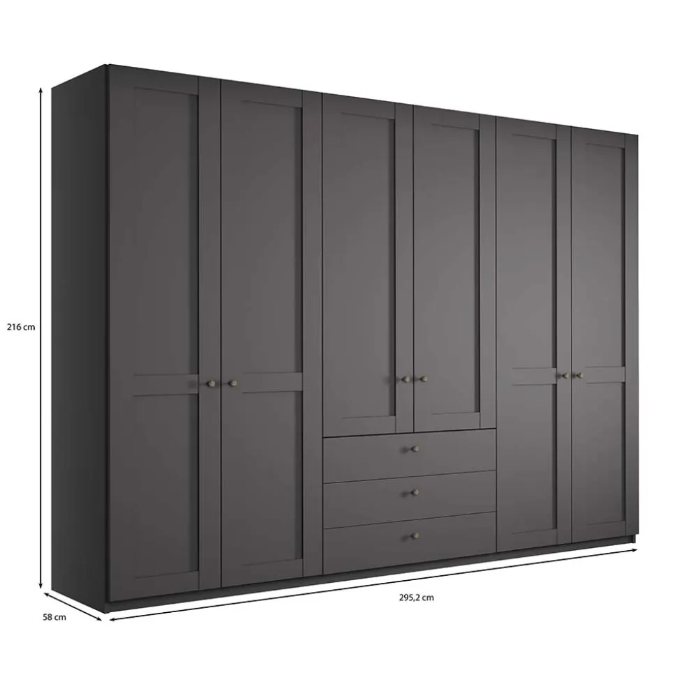 XL Drehtürenkleiderschrank Hierro