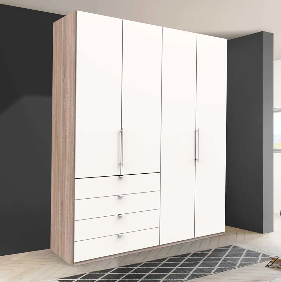 XL Falttüren Kleiderschrank Lolyana