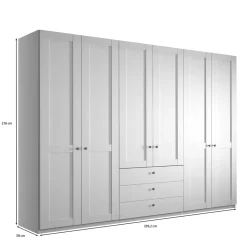 XL Kleiderschrank Tudana