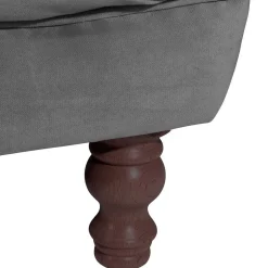 Zweiersofa Anthrazit Romina