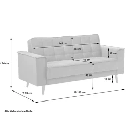 Zweiersofa Jason