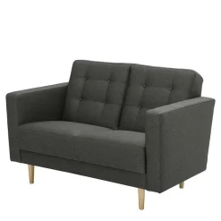 Zweisitzer Sofa Anthrazit Loytima