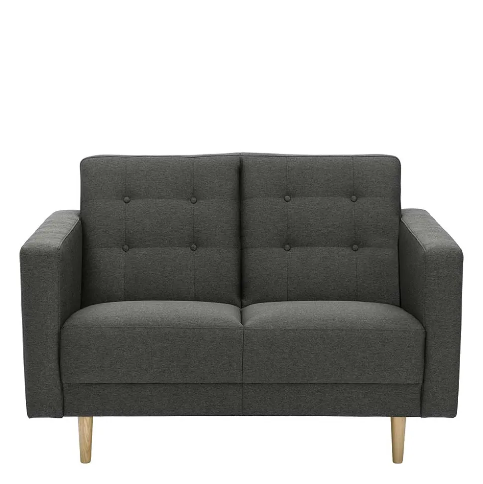 Zweisitzer Sofa Anthrazit Loytima
