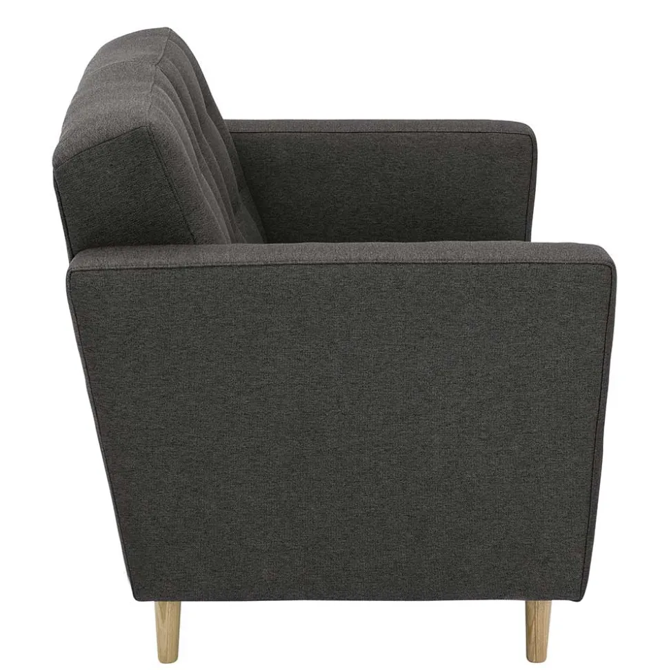 Zweisitzer Sofa Anthrazit Loytima
