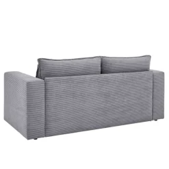 Zweisitzer Sofa Anthrazit Eltusa