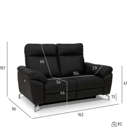 Zweisitzer Sofa Escavan